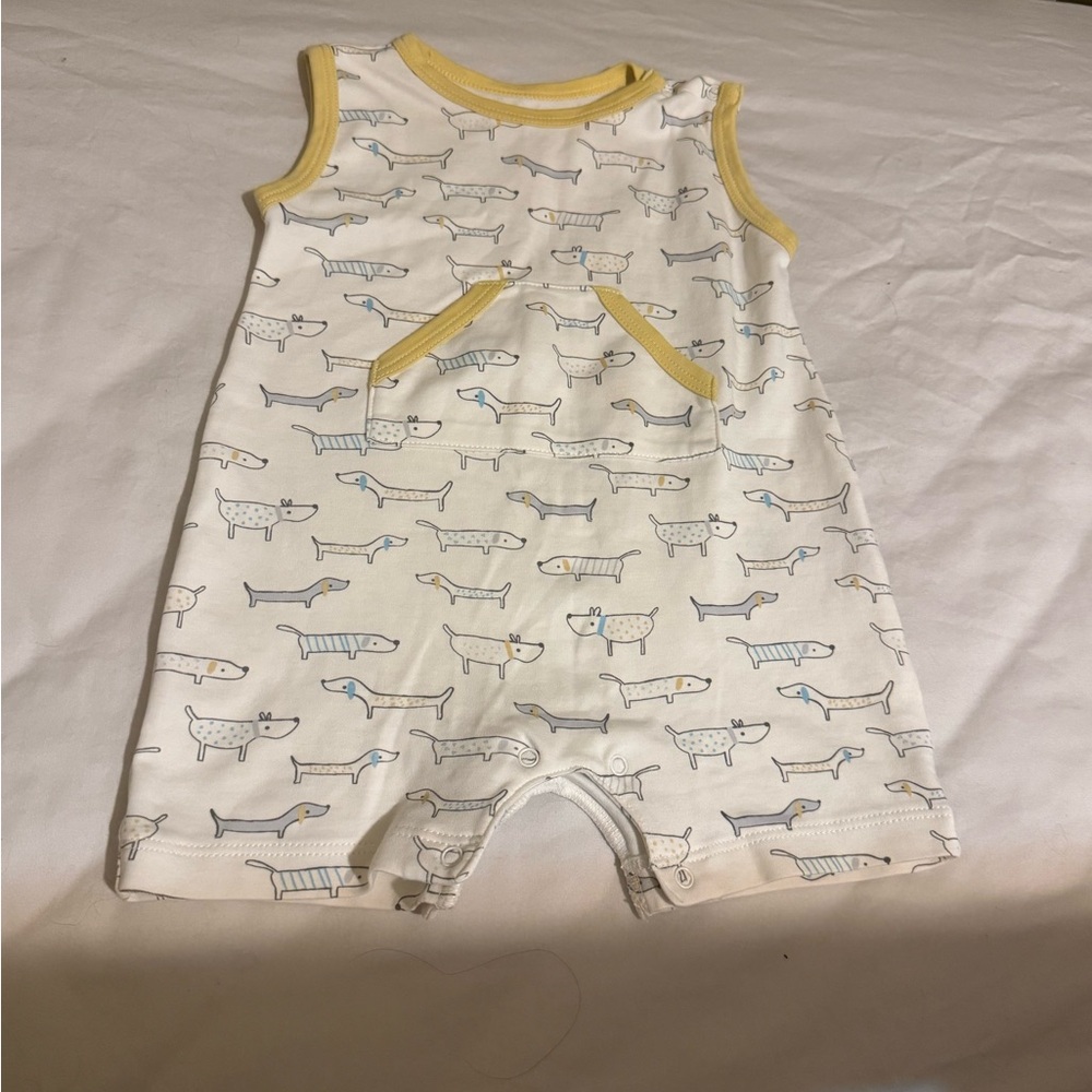 Kissy Love Dachshund Romper